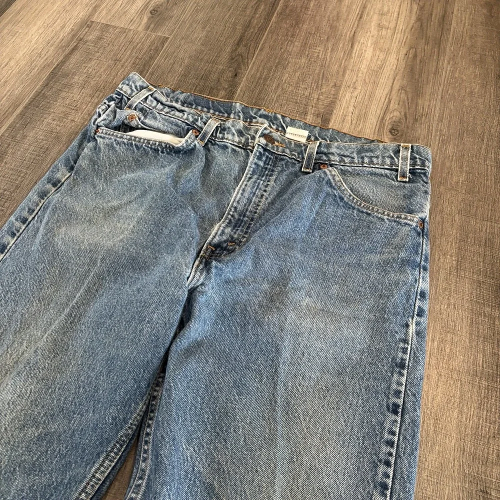 Vintage Levi's 505 Orange Tab Regular Fit 38x32 Measures (36x28) Light Fade Wash